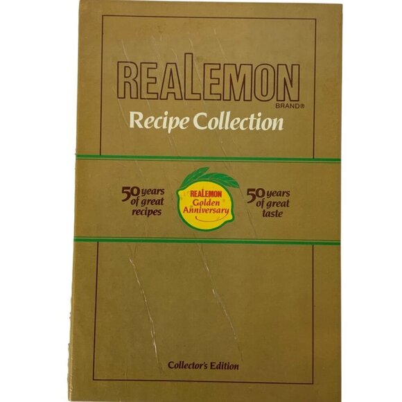Realemon Recipe Collection Spiral-Bound Cookbook 50th Anniversary Edition 1984 - Picture 1 of 15